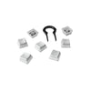 Pudding Keycaps - Full Key Set - PBT - Black (US Layout)